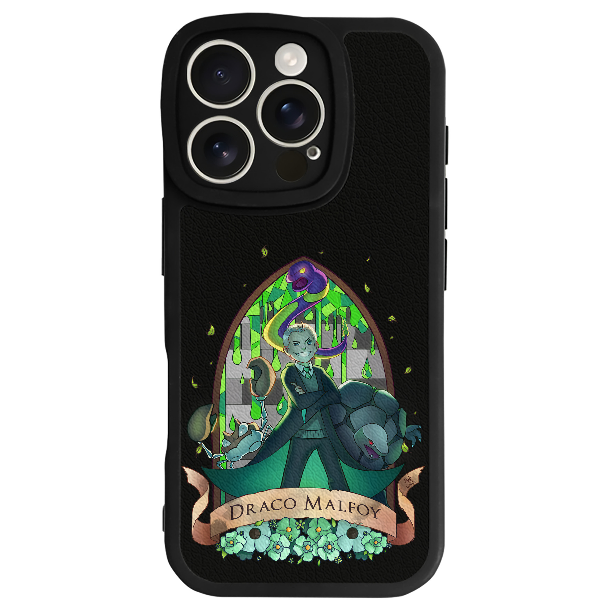 （画像用） Harry Potter ハリー・ポッターシリーズ 【iPhone 16シリーズ対応】シリコンスマホケース（レザー調） 材質：シリコン